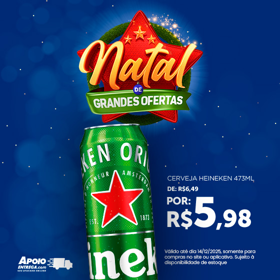 Cerveja Heineken 473ml   14/12